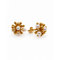 Pre Owned 9ct Pearl Stud Earrings ZC126